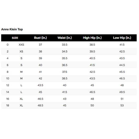 ANNE KLEIN TOP WOMENS XLARGE PRINTED SLIT-CUFF BUTTON-UP BLOUSE BLACK WHITE NEW - Picture 14 of 14